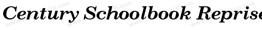 Century Schoolbook Reprise SSi Bold Italic字体转换